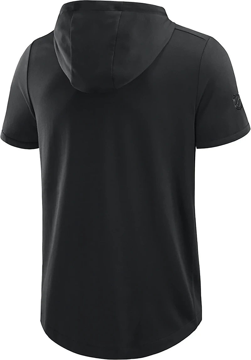 Fanatics Men's Stars Authentic Pro Road Lightweight Short Sleeve Pullover Hoodie