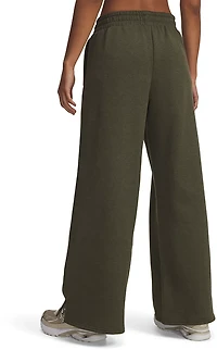 Under Armour Women's Icon Fleece Wide Leg Pants