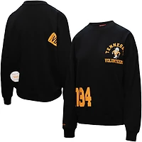 Mitchell & Ness Women's LSU Tigers 4 Hit Long Sleeve Crewneck T-shirt