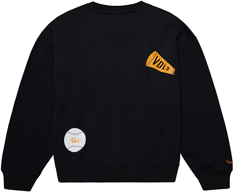 Mitchell & Ness Women's LSU Tigers 4 Hit Long Sleeve Crewneck T-shirt