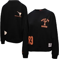 Mitchell & Ness Women's Texas 4 Hit Long Sleeve Crewneck
