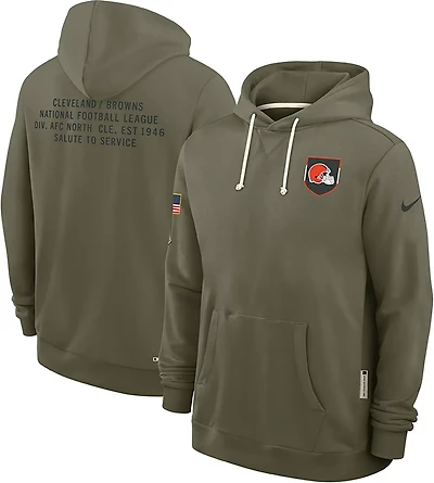 Nike Men's Browns Salute to Service Dri-FIT Sideline Long Sleeve Hoodie