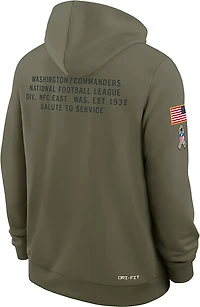 Nike Men's Commanders Salute to Service Dri-FIT Sideline Long Sleeve Hoodie