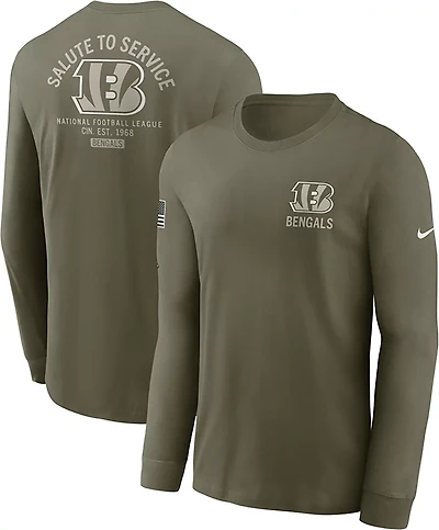 Nike Men's Bengals Salute to Service Long Sleeve T-shirt