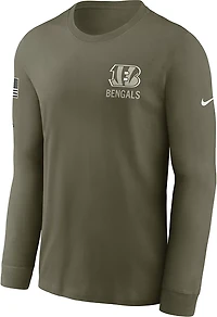Nike Men's Bengals Salute to Service Long Sleeve T-shirt