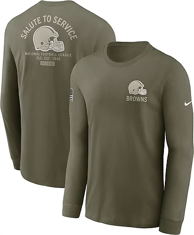 Nike Men's Browns Salute to Service Long Sleeve T-shirt