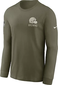 Nike Men's Browns Salute to Service Long Sleeve T-shirt