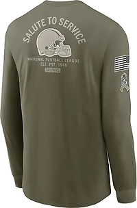 Nike Men's Browns Salute to Service Long Sleeve T-shirt