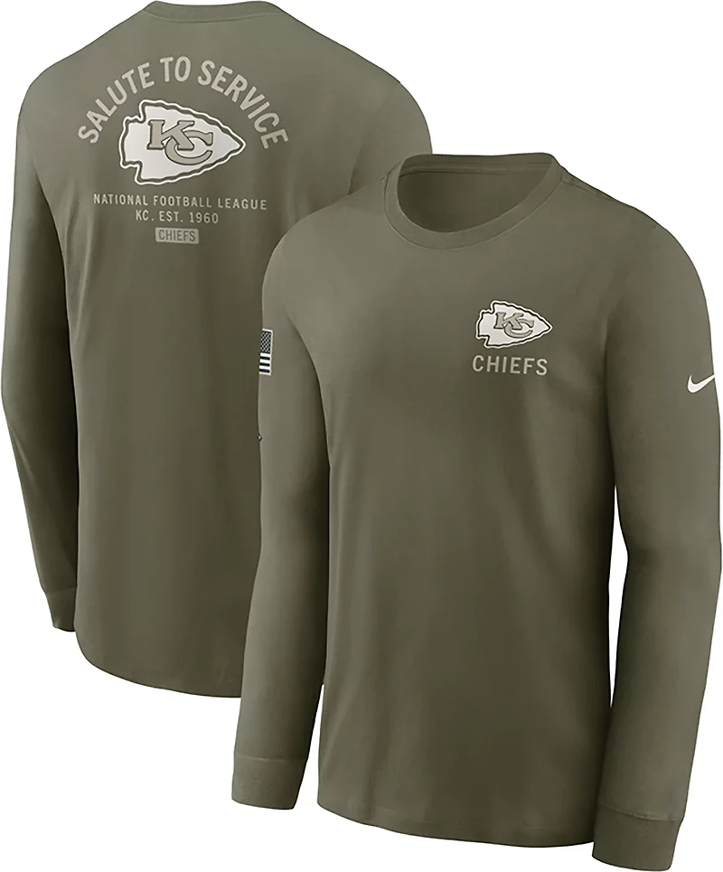 Nike Men's Chiefs Salute to Service Long Sleeve T-shirt