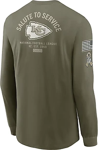 Nike Men's Chiefs Salute to Service Long Sleeve T-shirt