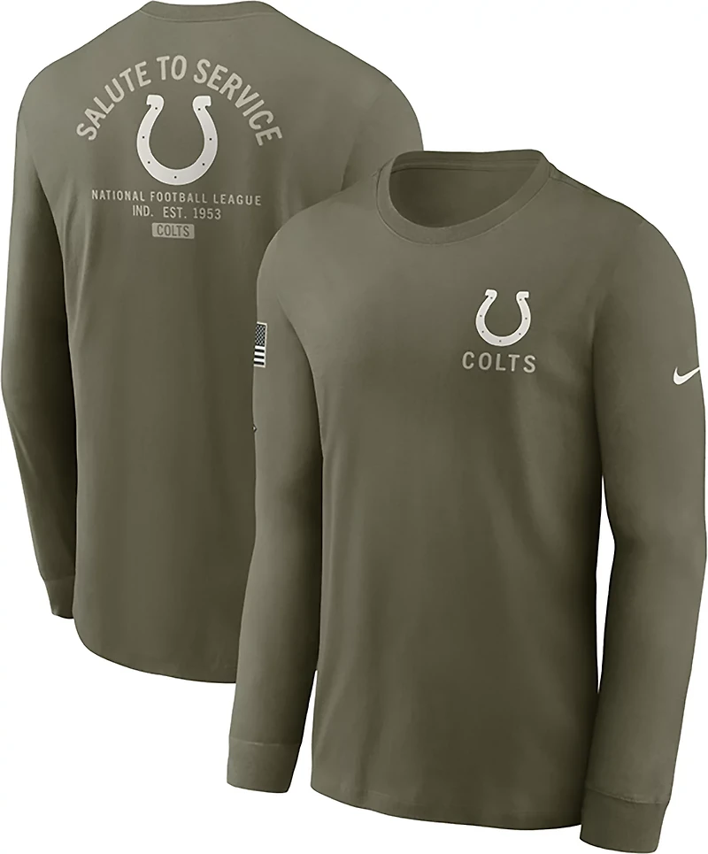 Nike Men's Colts Salute to Service Long Sleeve T-shirt