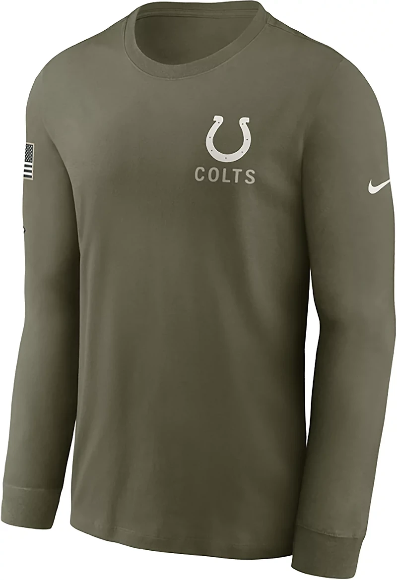 Nike Men's Colts Salute to Service Long Sleeve T-shirt