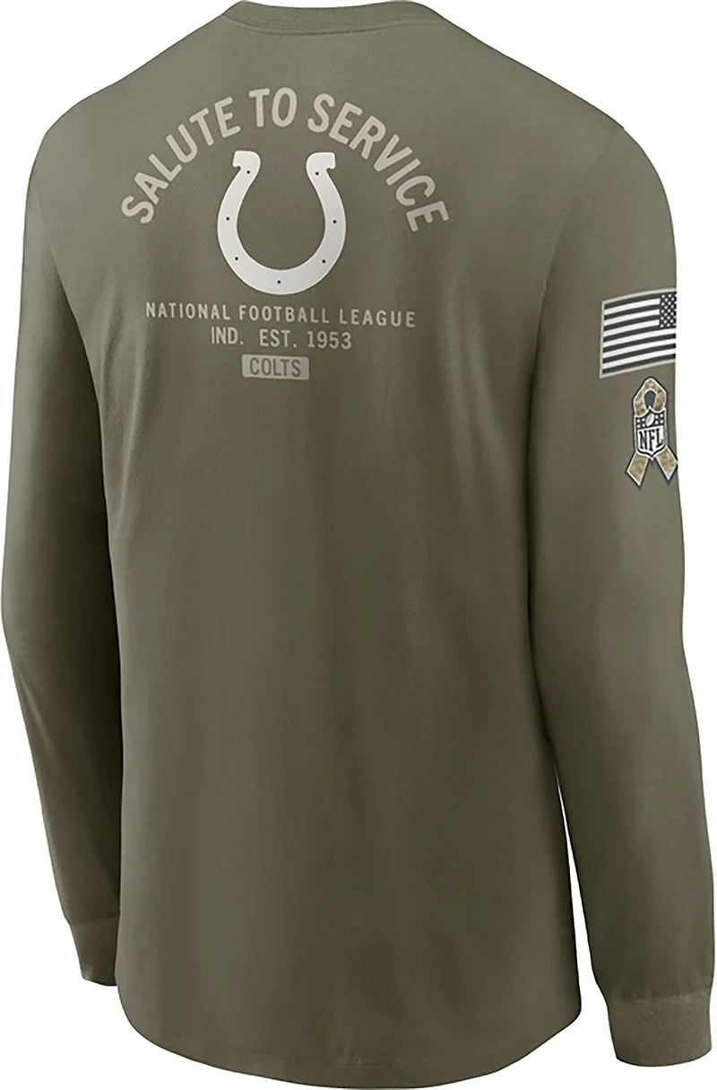 Nike Men's Colts Salute to Service Long Sleeve T-shirt