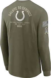 Nike Men's Colts Salute to Service Long Sleeve T-shirt