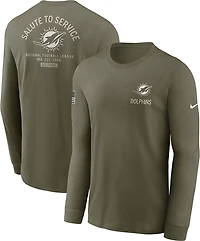 Nike Men's Dolphins Salute to Service Long Sleeve T-shirt