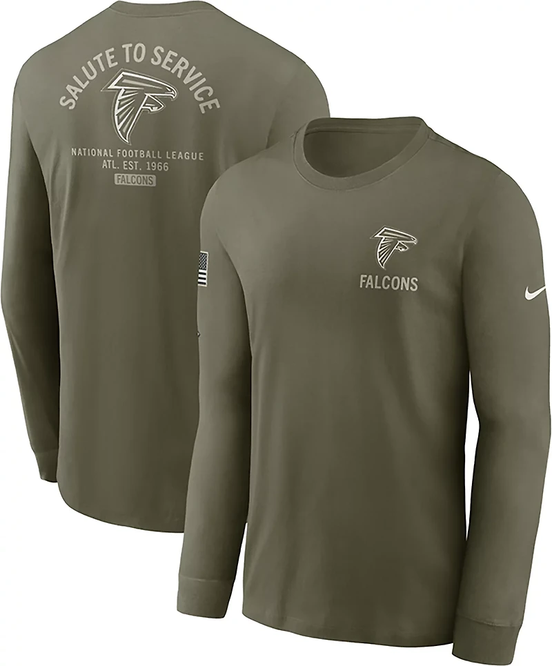 Nike Men's Falcons Salute to Service Long Sleeve T-shirt