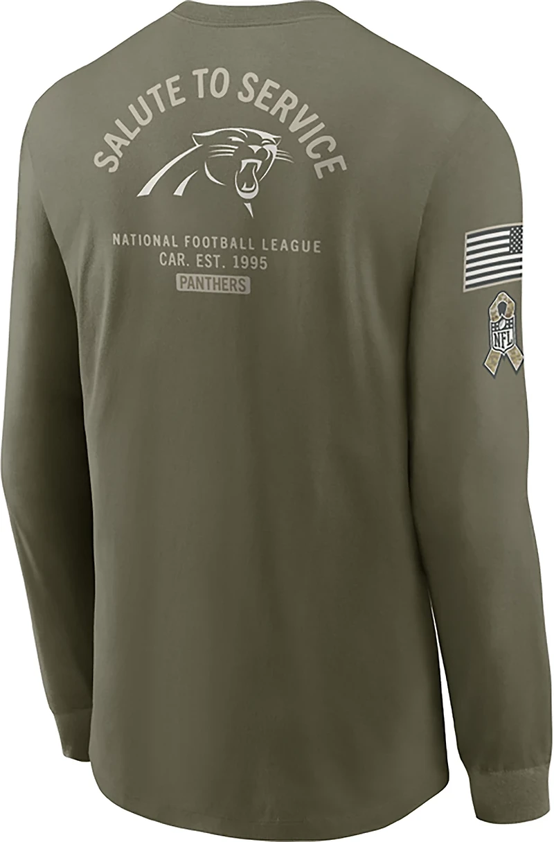 Nike Men's Panthers Salute to Service Long Sleeve T-shirt