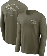 Nike Men's Ravens Salute to Service Long Sleeve T-shirt