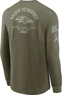 Nike Men's Ravens Salute to Service Long Sleeve T-shirt