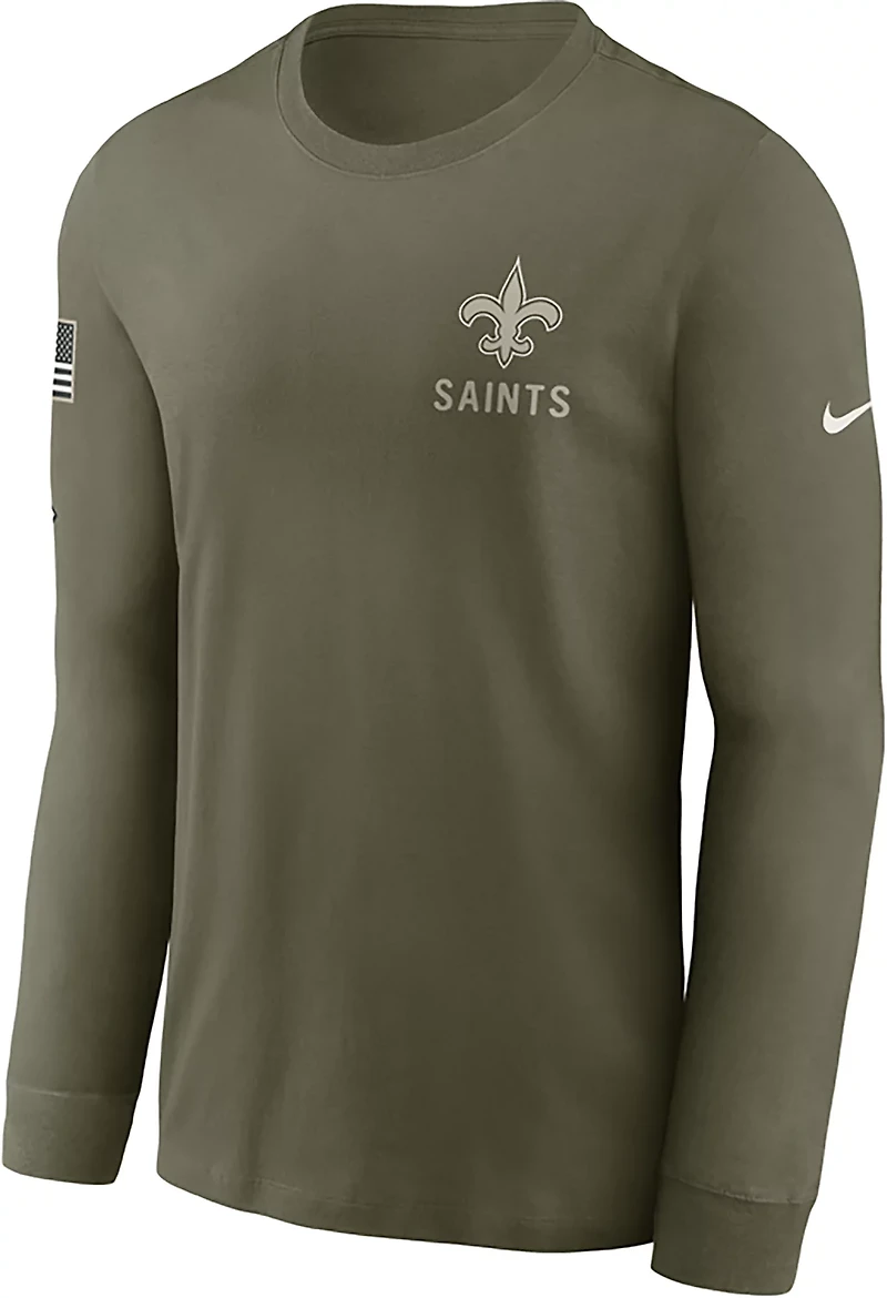 Nike Men's Saints Salute to Service Long Sleeve T-shirt