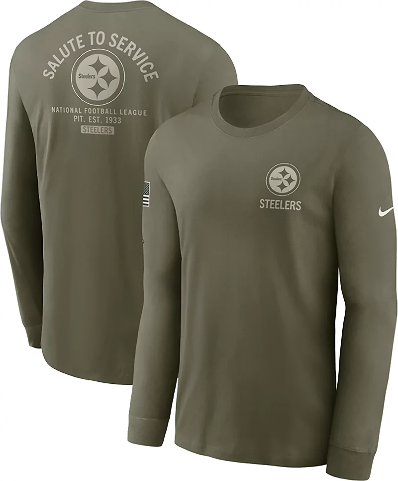 Nike Men's Steelers Salute to Service Long Sleeve T-shirt
