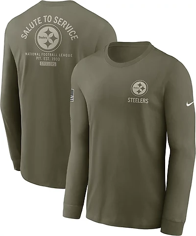Nike Men's Steelers Salute to Service Long Sleeve T-shirt