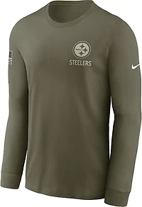 Nike Men's Steelers Salute to Service Long Sleeve T-shirt