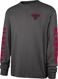'47 Men's Alabama Crimson Tide Cairn Ravine Foundation Long Sleeve T-shirt