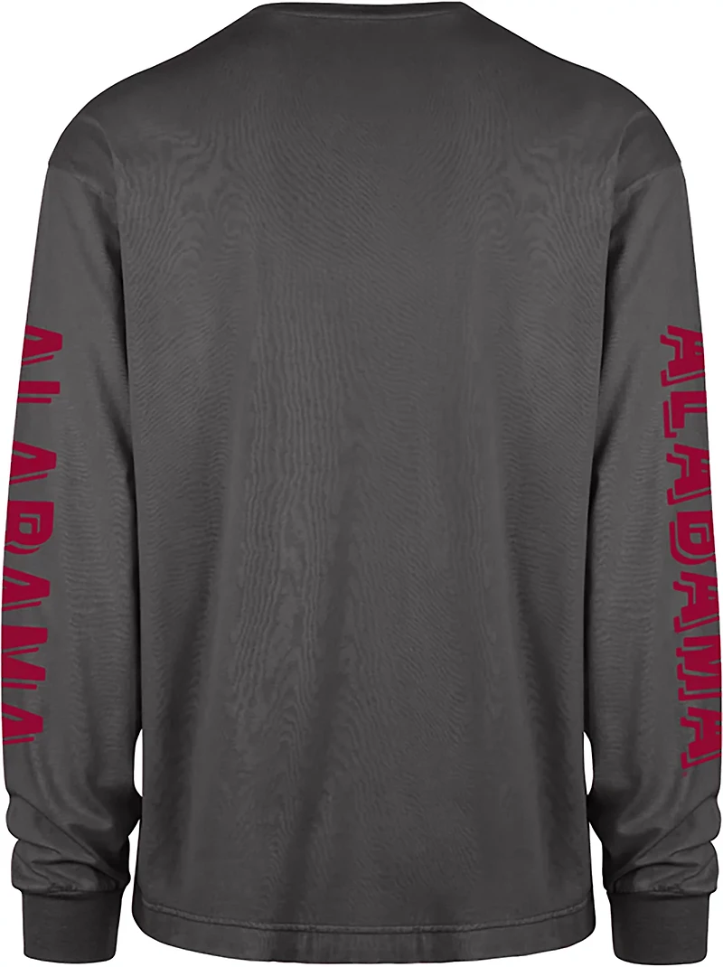 '47 Men's Alabama Crimson Tide Cairn Ravine Foundation Long Sleeve T-shirt