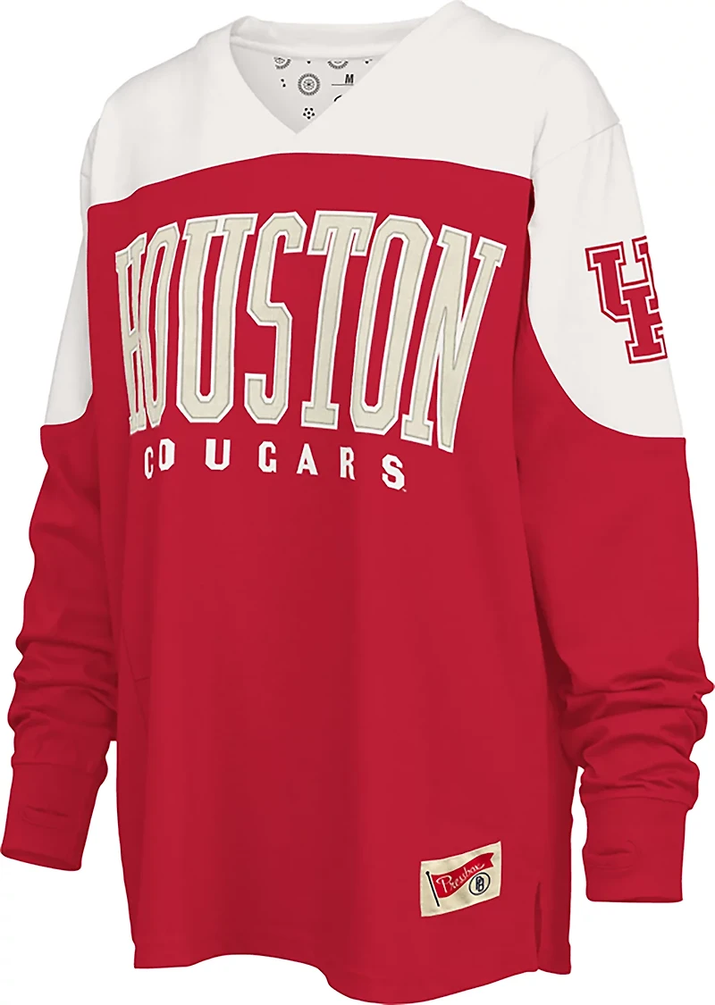 Pressbox Women's Houston Southlawn Victory Long Sleeve Top