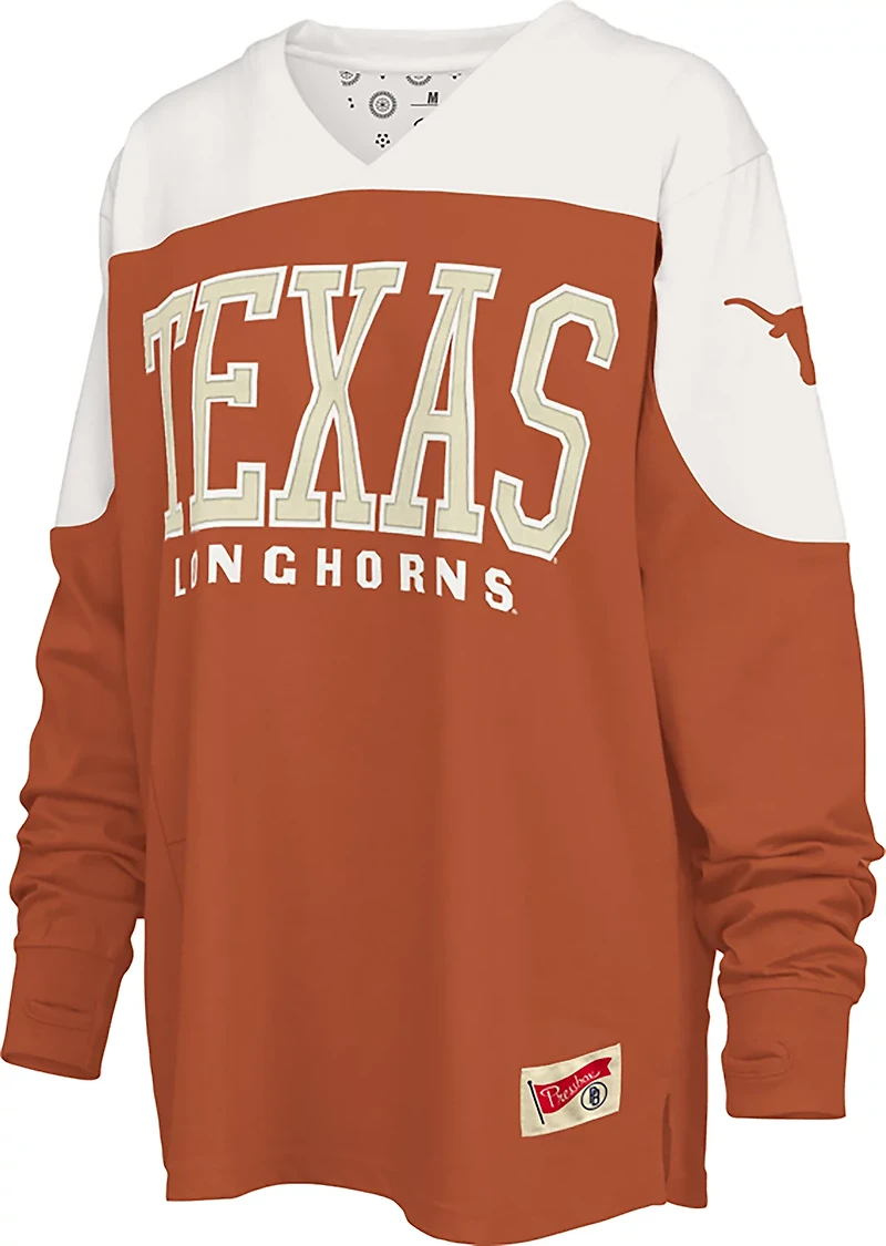 Pressbox Women's Texas Southlawn Victory Long Sleeve Top