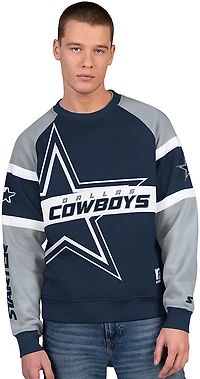 Starter Men's Dallas Cowboys Dime Back Fleece Crewneck