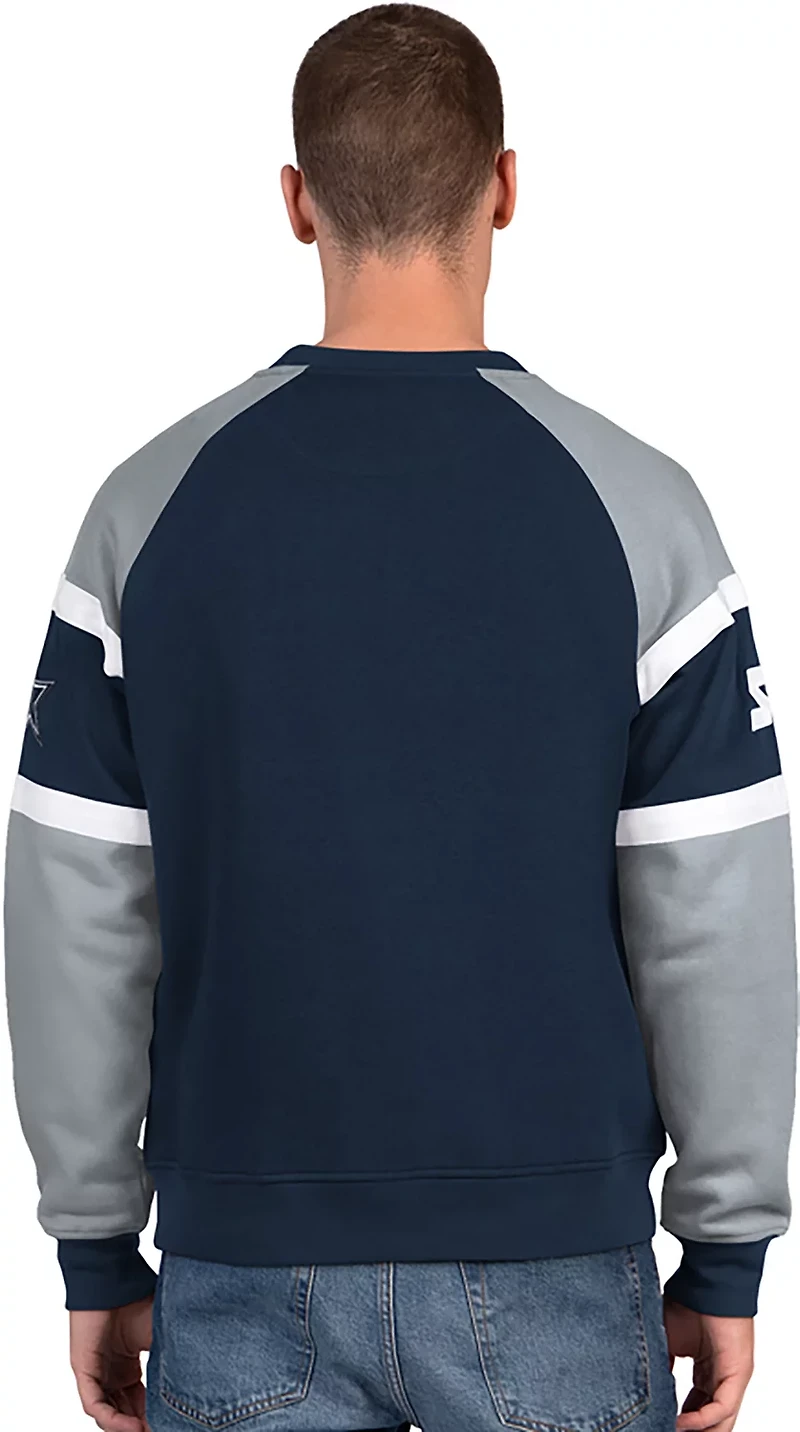 Starter Men's Dallas Cowboys Dime Back Fleece Crewneck
