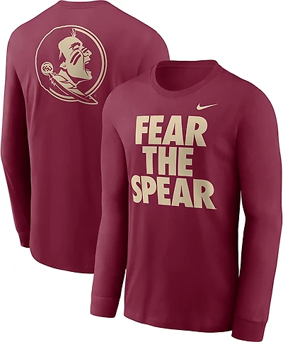Nike Men's Florida State Slogan Double Sided Long Sleeve T-shirt