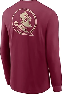 Nike Men's Florida State Slogan Double Sided Long Sleeve T-shirt