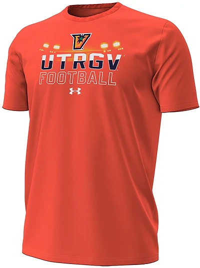 Under Armour Men's University of Texas Rio Grande Valley Stadium Lights Schedule Graphic T-shirt