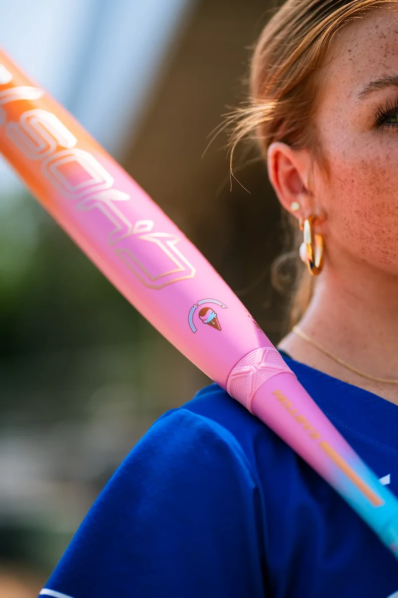 EASTON Ghost OG Rainbow Sherbet Fastpitch Softball Bat