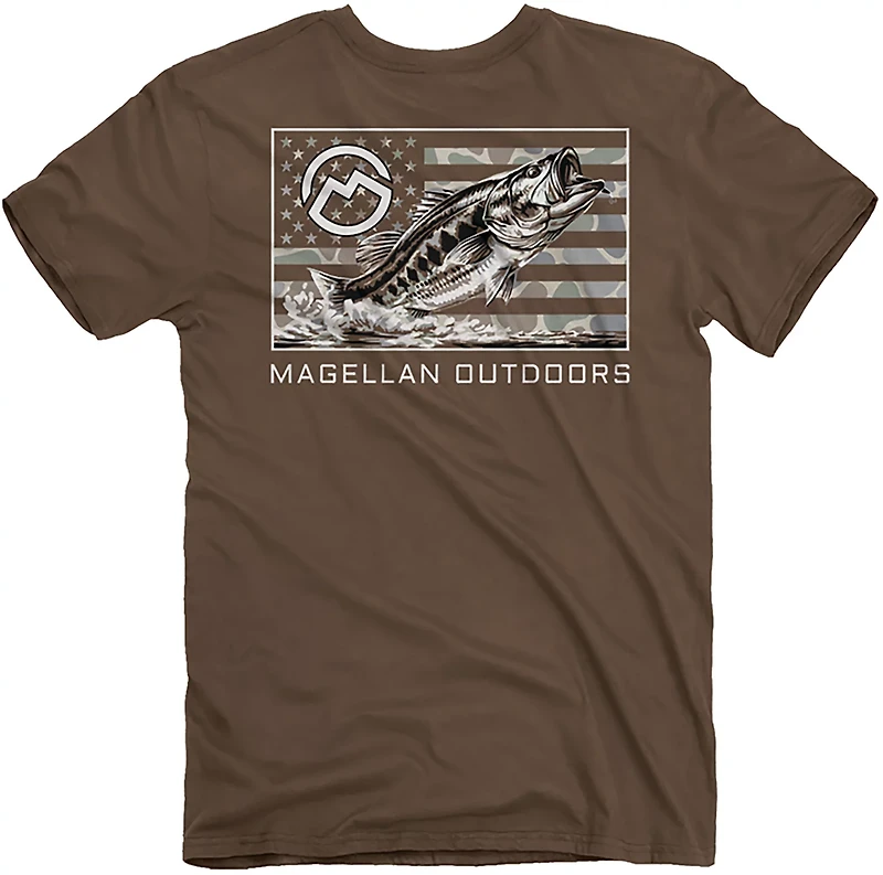 Magellan Outdoors Men's Camo Bass T-shirt