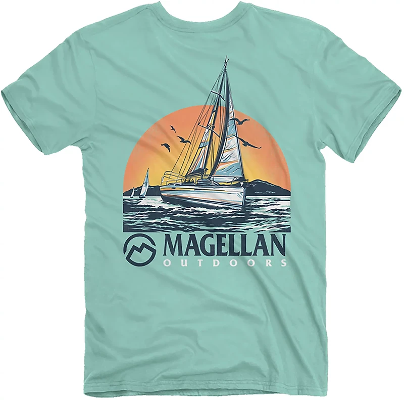 Magellan Outdoors Men's Sailboat Sunset T-shirt