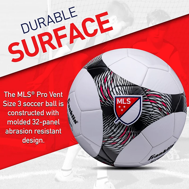 Franklin Sports MLS Pro Vent Youth Soccer Ball