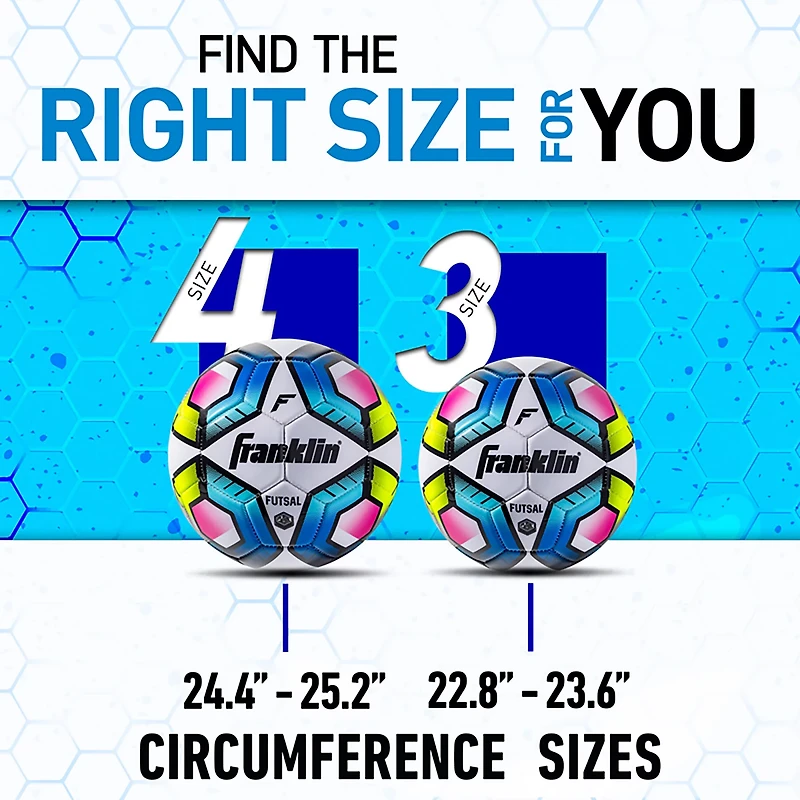 Franklin Sports Official Futsal Youth Soccer Ball