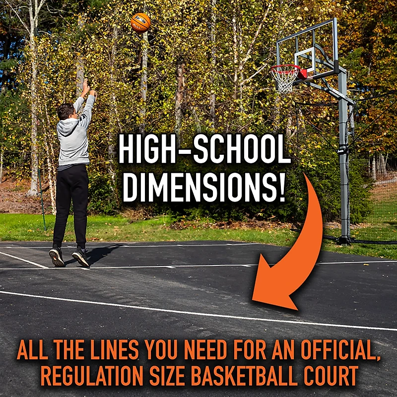 Franklin Sports Basketball Court Marking Kit