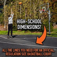 Franklin Sports Basketball Court Marking Kit