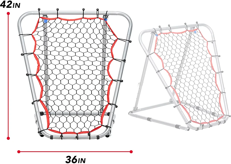 Franklin Sports Basketball Pass Back Rebounder Net