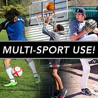 Franklin Sports Basketball Pass Back Rebounder Net