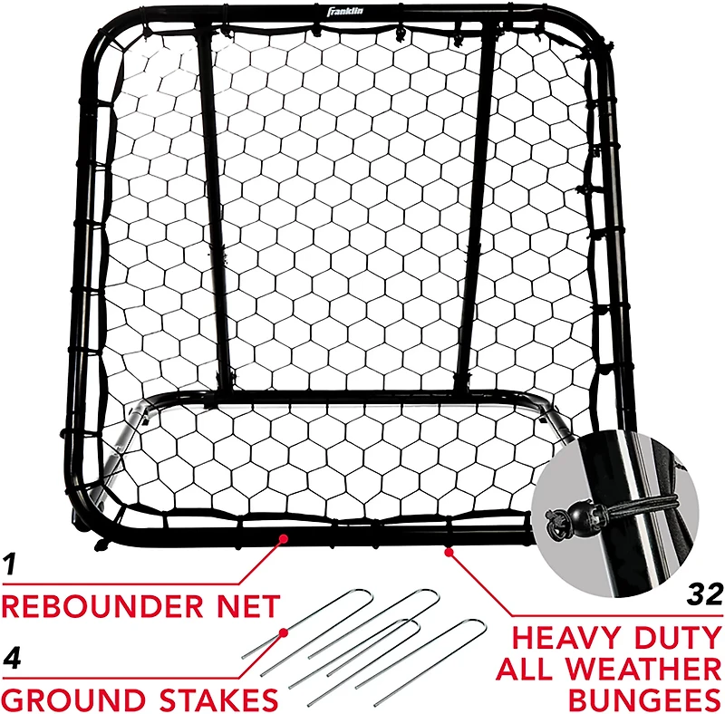 Franklin Sports Basketball Adjustable Rebounder
