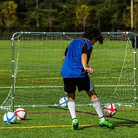 Franklin Sports Galvanized Steel 4' x 6' Folding Goal