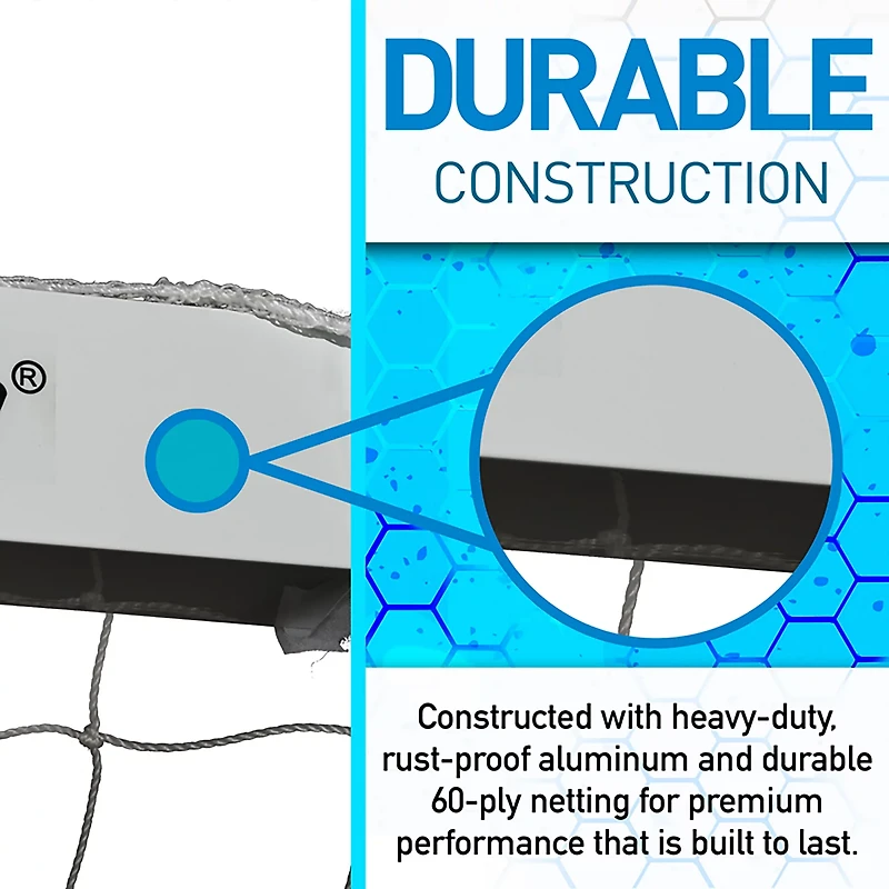 Franklin Sports Futsal 9'10" x 6'7" Soccer Goal