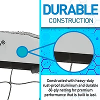 Franklin Sports Futsal 9'10" x 6'7" Soccer Goal