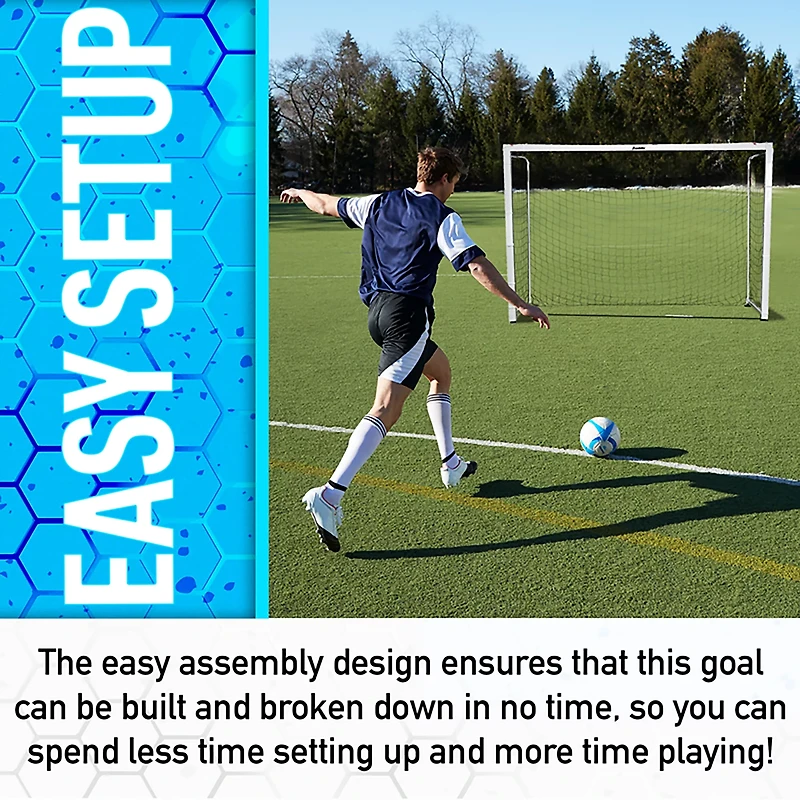 Franklin Sports Futsal 9'10" x 6'7" Soccer Goal